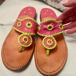 Jack Rogers Navajo Sandals Size 9